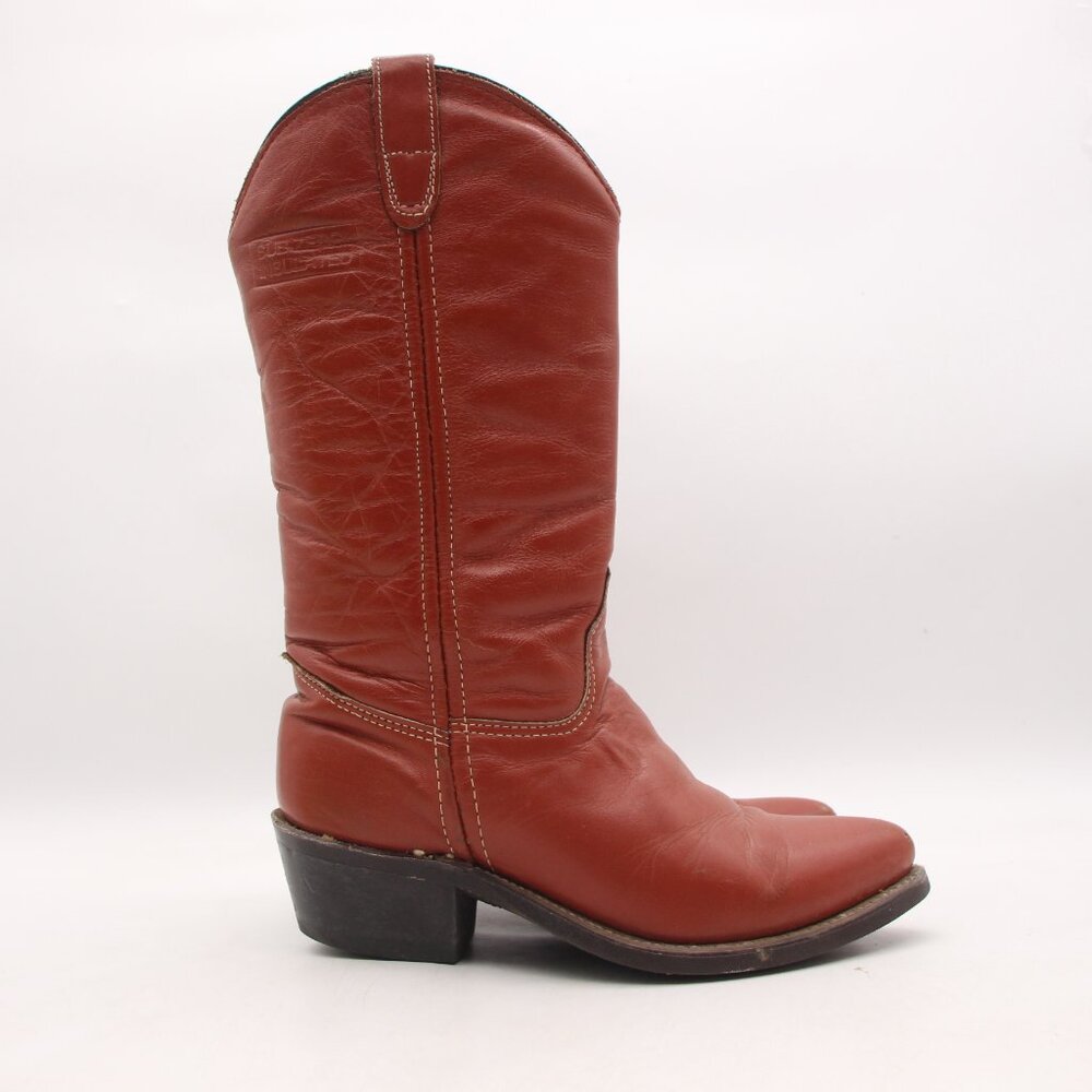 Vintage HH Double H Women's Size 6 B Sub Zero Insulated Leather Rancher Boots
